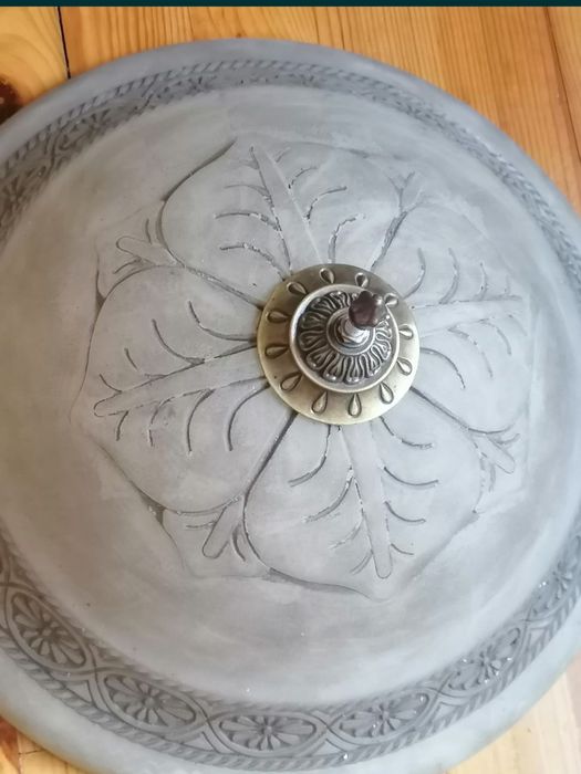 Duży plafon 50cm klosz lampa