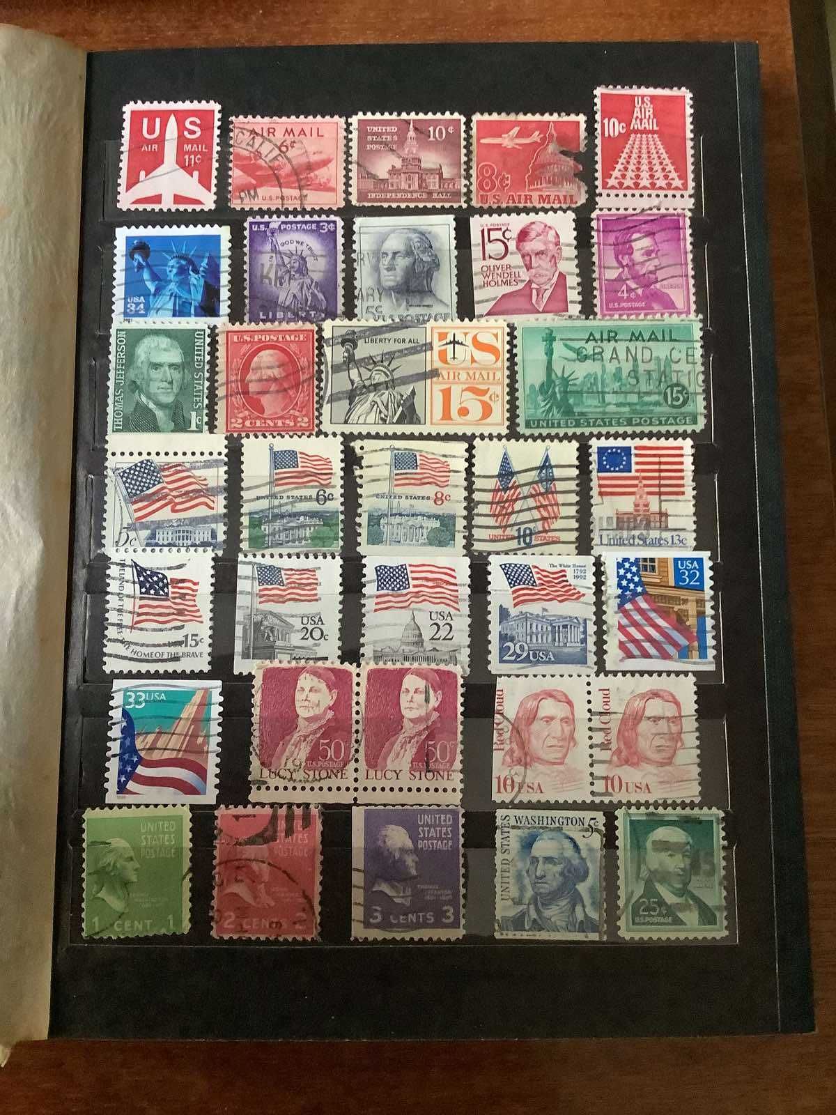 почтовые марки США