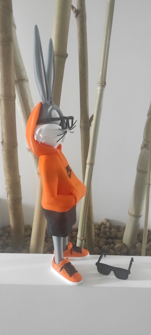 Boneco decorativo Bugs Bunny Looney Tunes