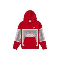 Supreme The x North Face Bandana Hooded Sweatshirt Red
