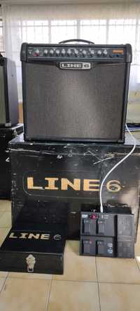 Coluna Guitarra Bateria Line6 Variax 500 Fame Roland