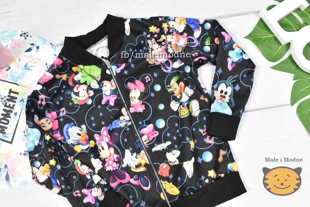 Bluza Myszka Minnie bomberka 134/140 ostatnia wyprzedaż