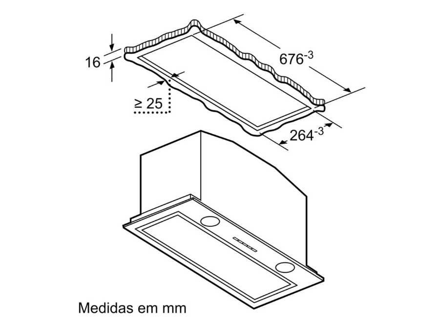 Exaustor Siemens LB89585M 86cm Classe A++, Novo