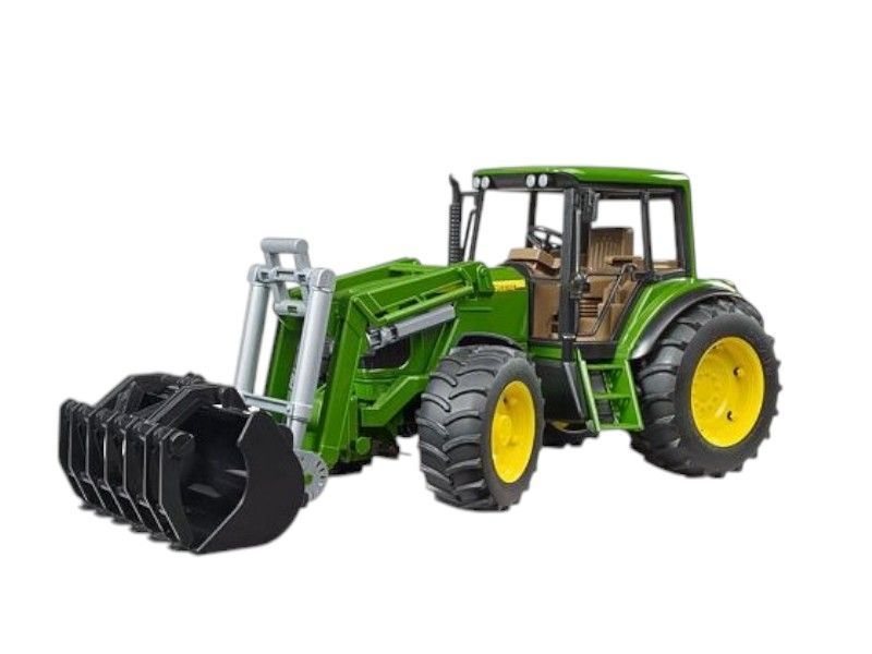 Ciągnik rolniczy John Deere 6920 z przednim ładowaczem Bruder