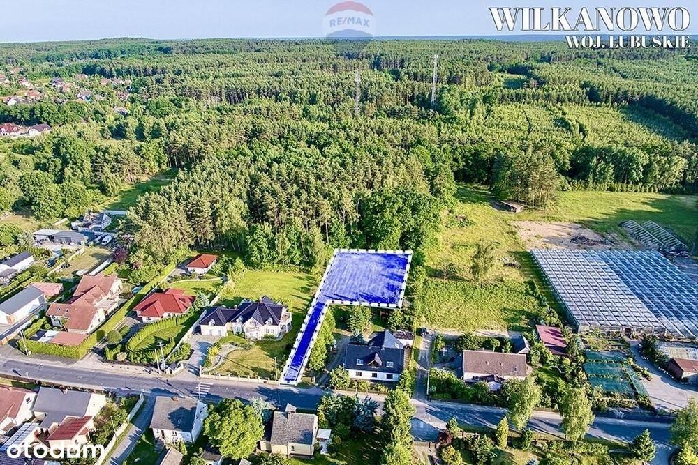 Na sprzedaż działka pod lasem 1.369 m²