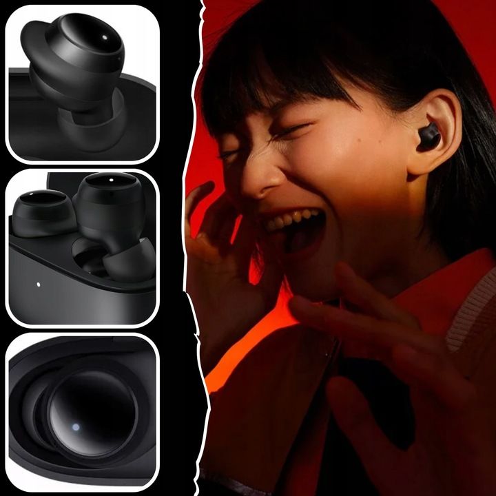 Słuchawki Douszne Xiaomi Redmi Buds 3 Lite Bluetooth Sportowe Do Biega