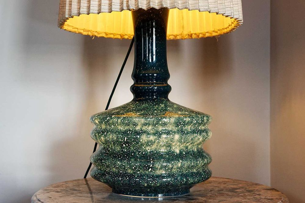 Peill & Putzler "Galaxy" lampa podłogowa, Mid-Century design Space Age