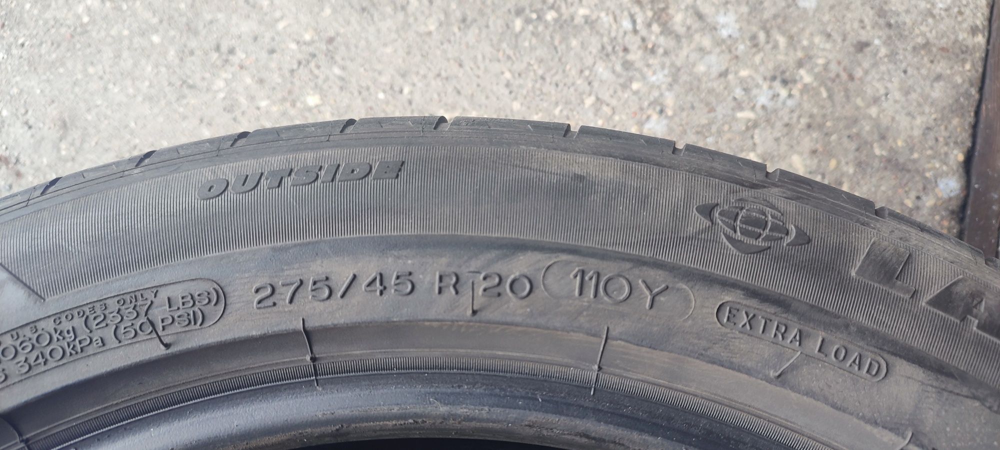 275/45R20 Michelin Latitude sport