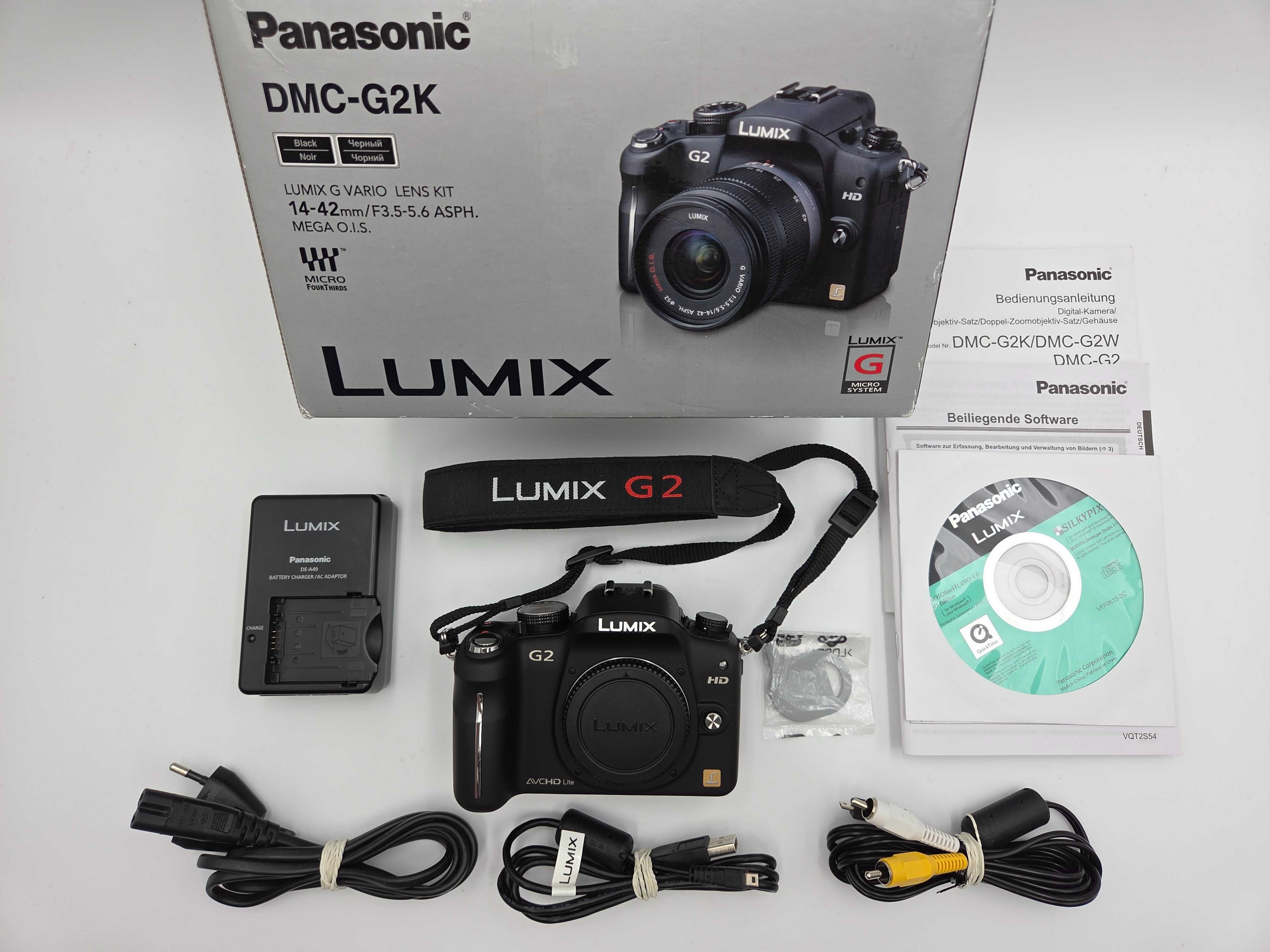 .Aparat Panasonic Lumix G2 body jak Olympus micro 4/3 - bdb stan