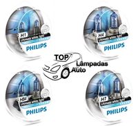 Lâmpadas Brancas PHILIPS Diamond Vision 5000K H1/H3/H4/H7/H11/HB3/HB4