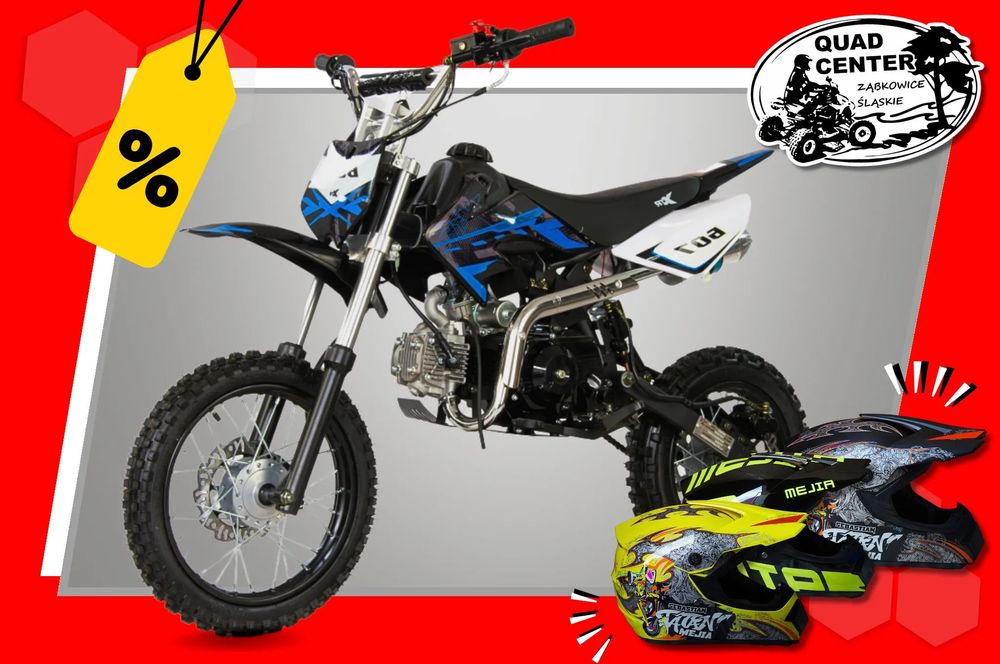 Cross XTR 125cc AUTOMAT Koła 14/12 cali ELEKTRYCZNY START