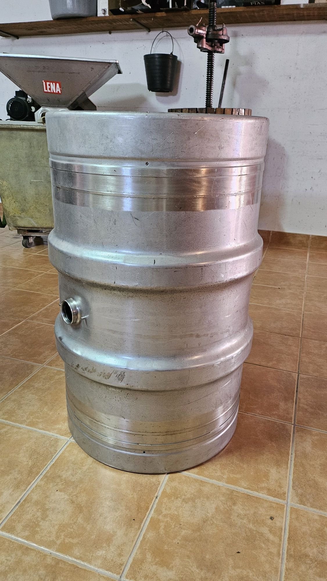 Cubas de vinho inox