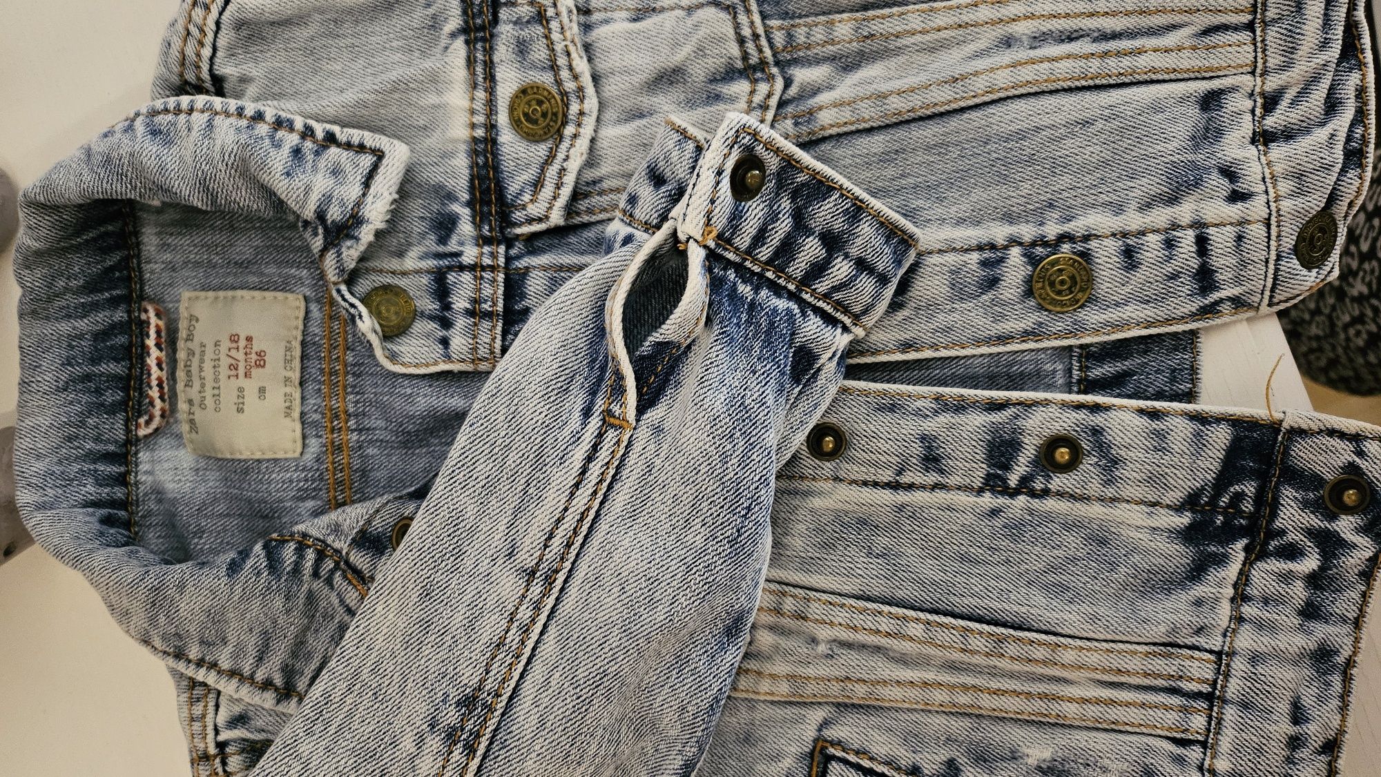 Kurtka Zara jeans rozm.86