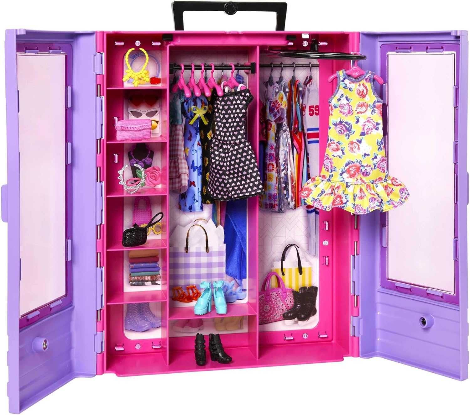 Barbie Fashionistas Doll Ultimate Closet Шкаф с одеждой и куклой Барби