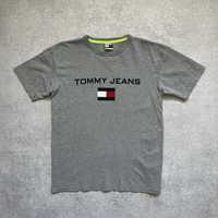 Футболка tommy jeans gray