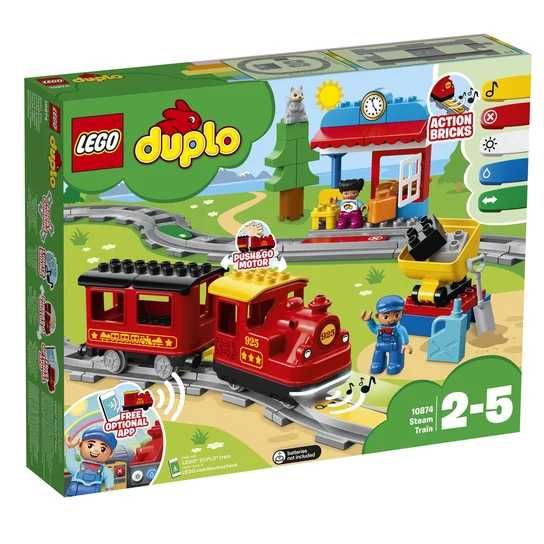 LEGO DUPLO, Pociąg parowy, 10874