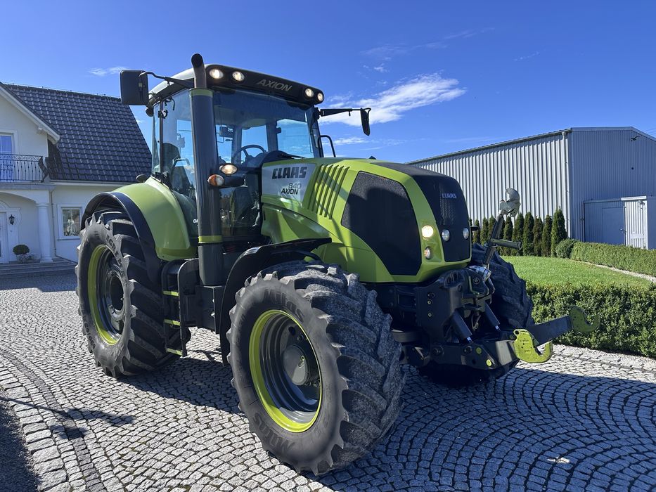 Claas Axion 840, nowa skrzynia i silnik, idealny, (850,830,810 arion)