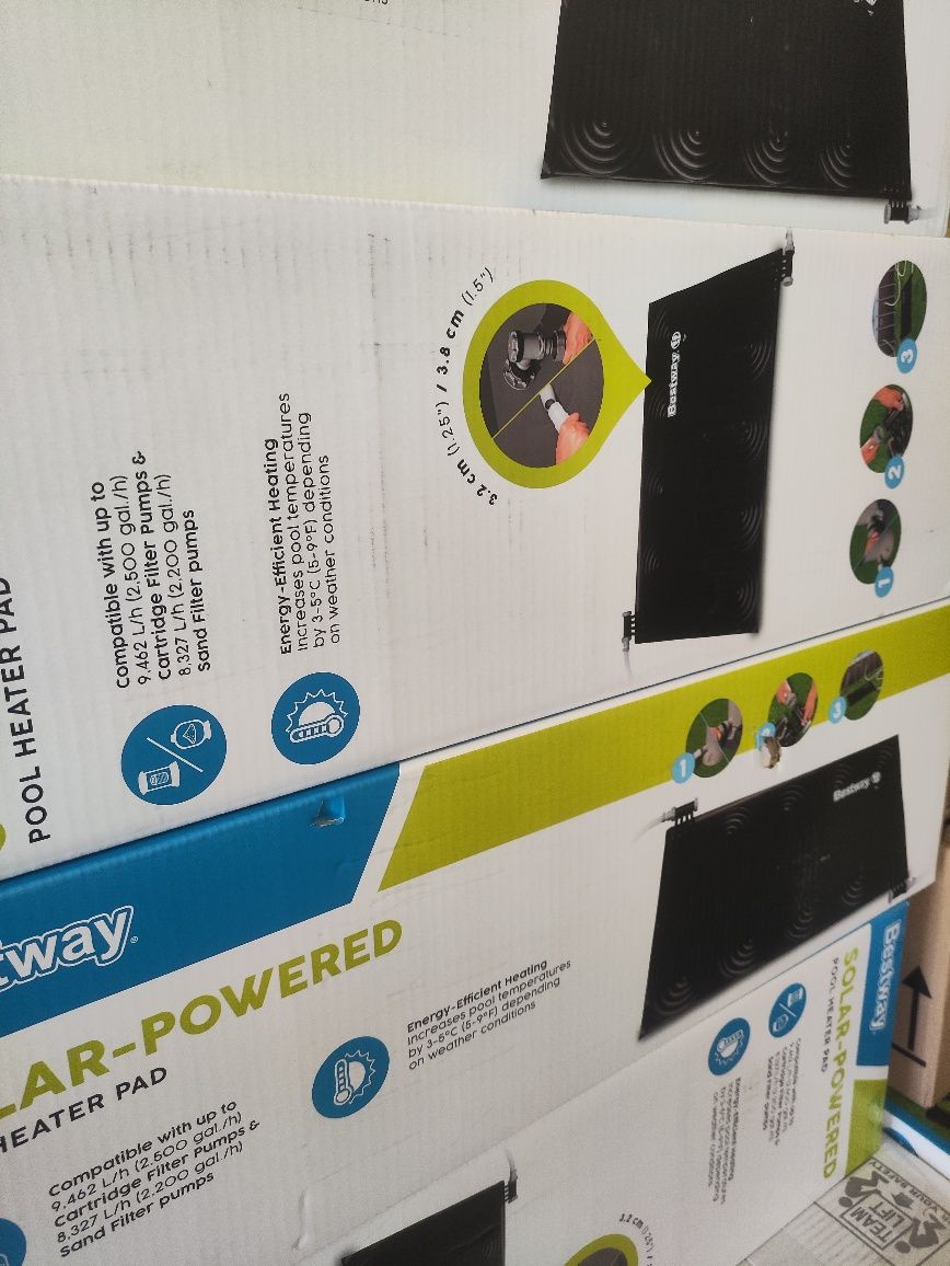 Solarny panel podgrzewający 110 X 171 CM do basenu BESTWAY 58423