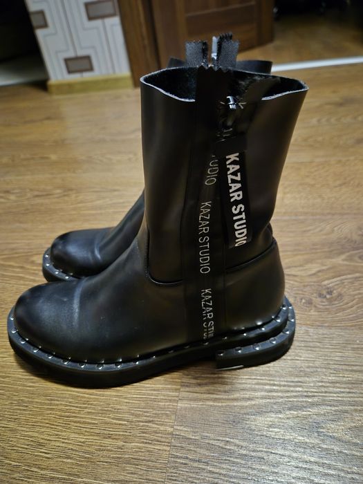Botki KAZAR czarne 36