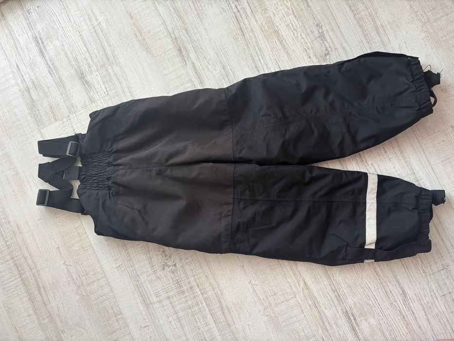 Зимовий напівкомбінезон  штани hm 5-6 років 116