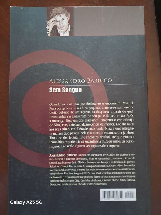 Sem sangue de Alessandro Baricco