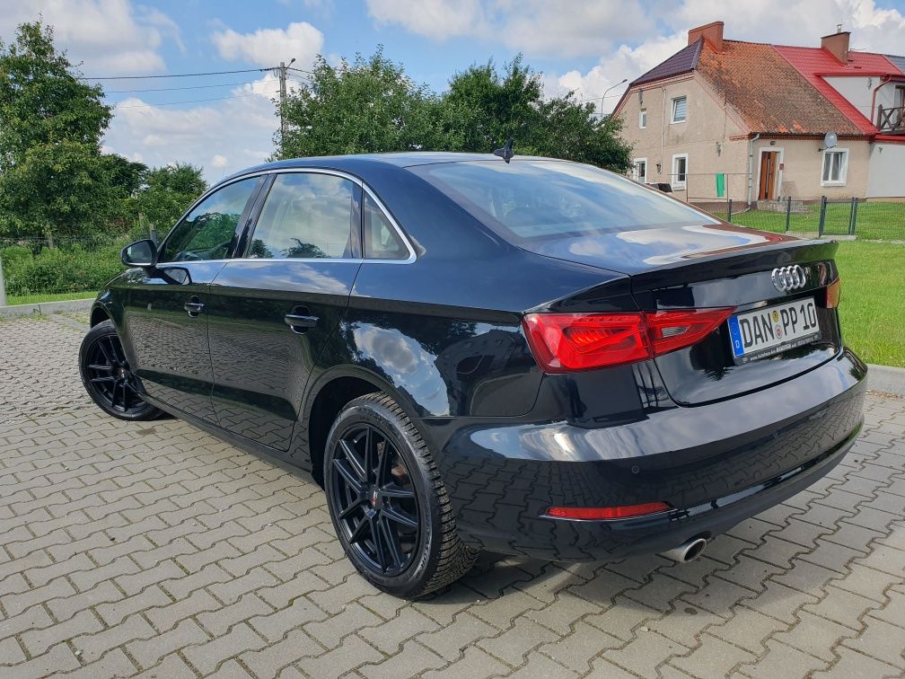 *Audi A3 1.6TDI*Automat*Bi-Xenon*LEDY*NAVI*PÓŁ-SKÓRA*Bezwypadkowy*