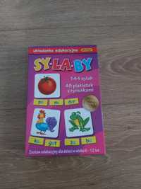 Gra układanka edukacyjna Sylaby