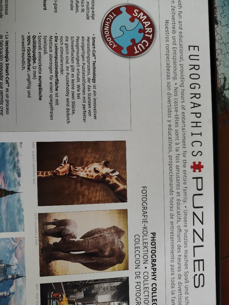 Puzzle 1000 elementów