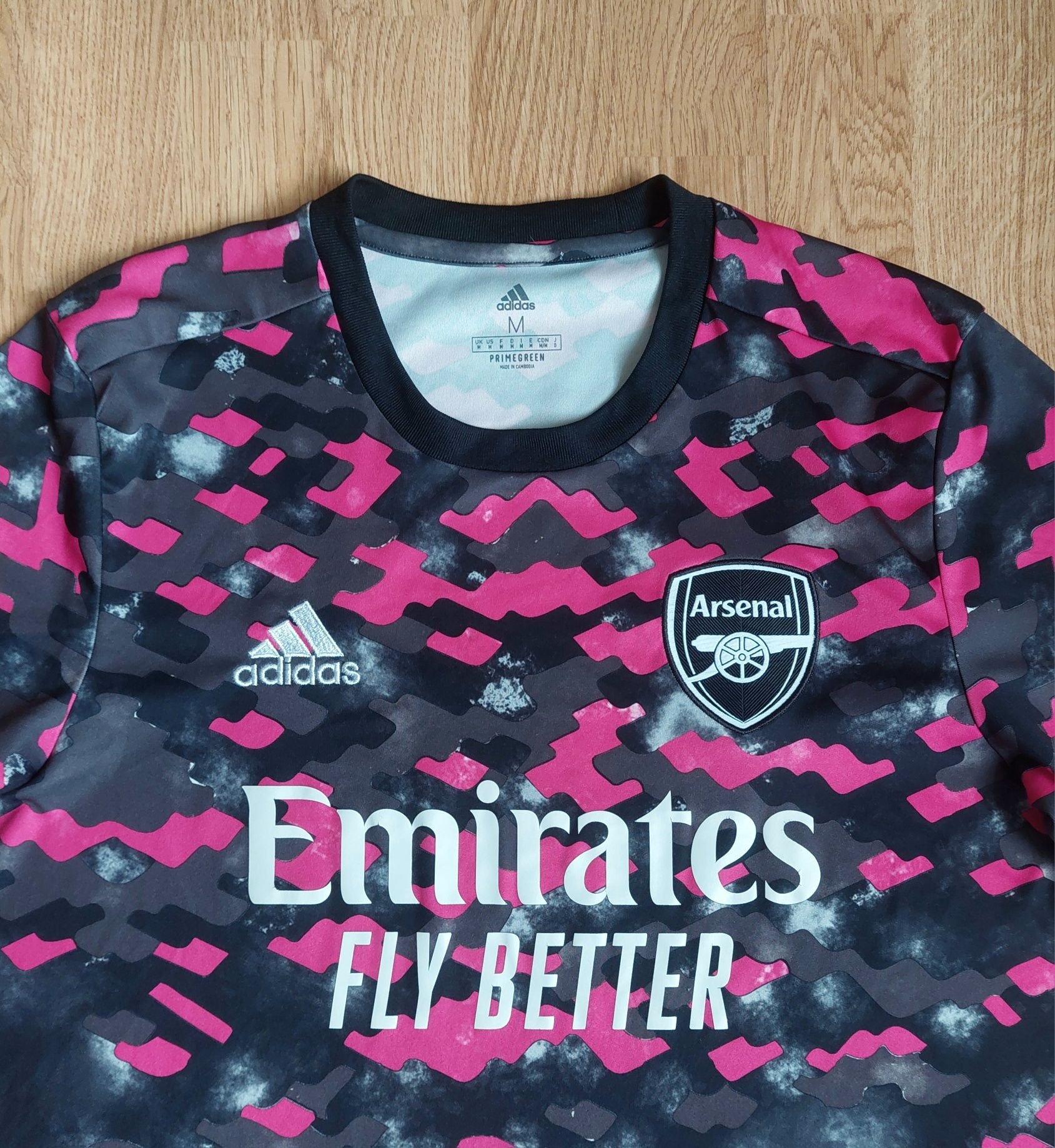 Koszulka piłkarska Arsenal Londyn 21/22 Pre-Match r. M