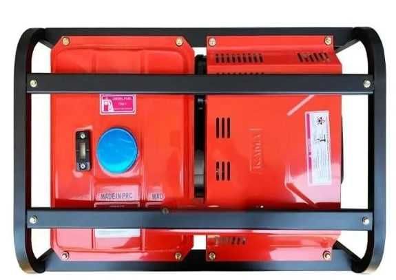 Дизельный генератор KAMA открытый 4-4,5 кВт KDE8800E +Электростартер