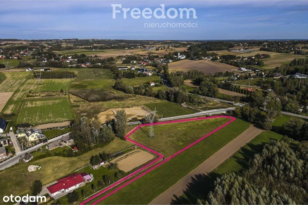 Działka 60 ar – Niechobrz, 10km od Rzeszowa