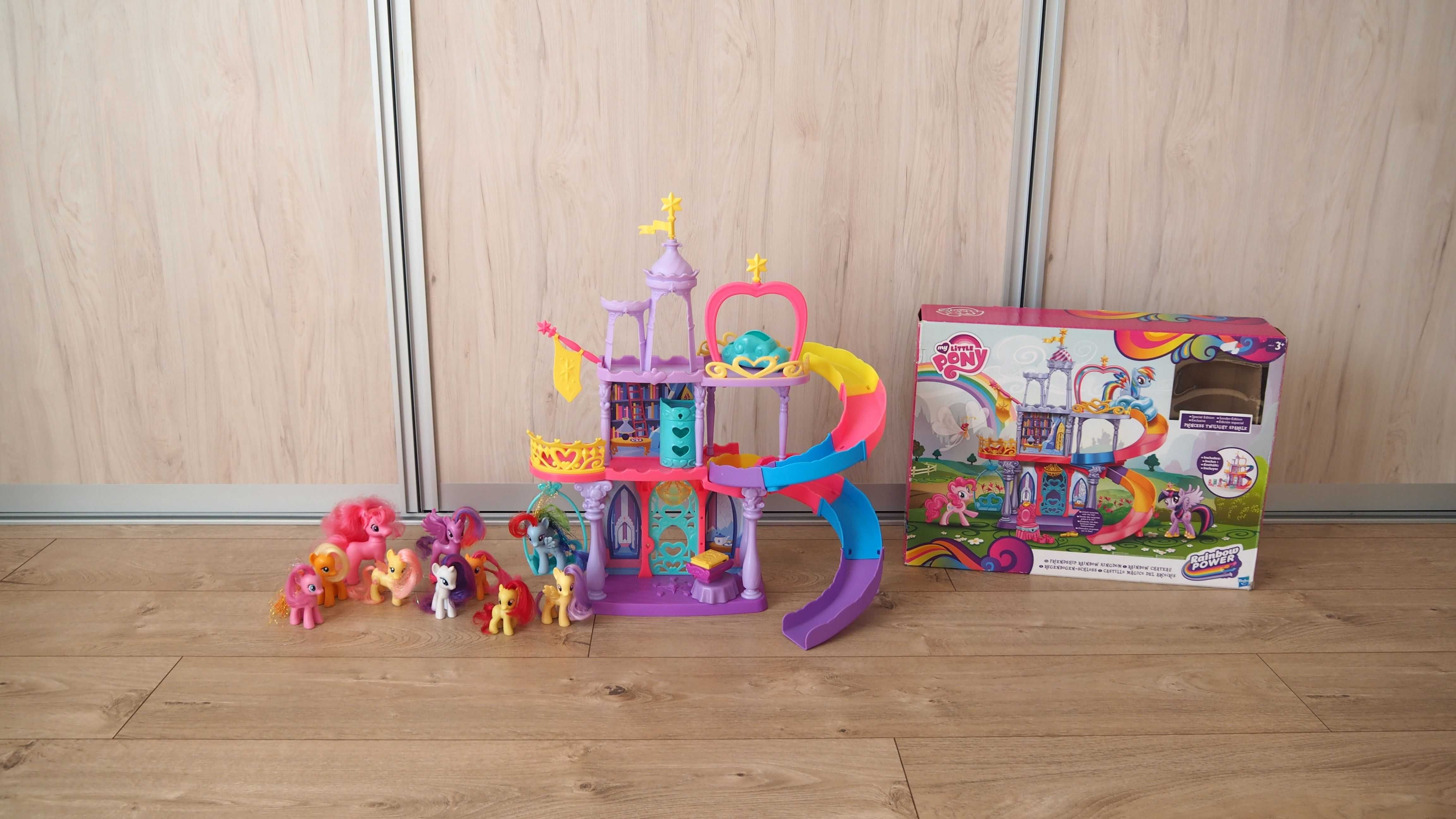 Zamek My Little Pony Tęczowe królestwo,kucyki pony, Twilight, Hasbro