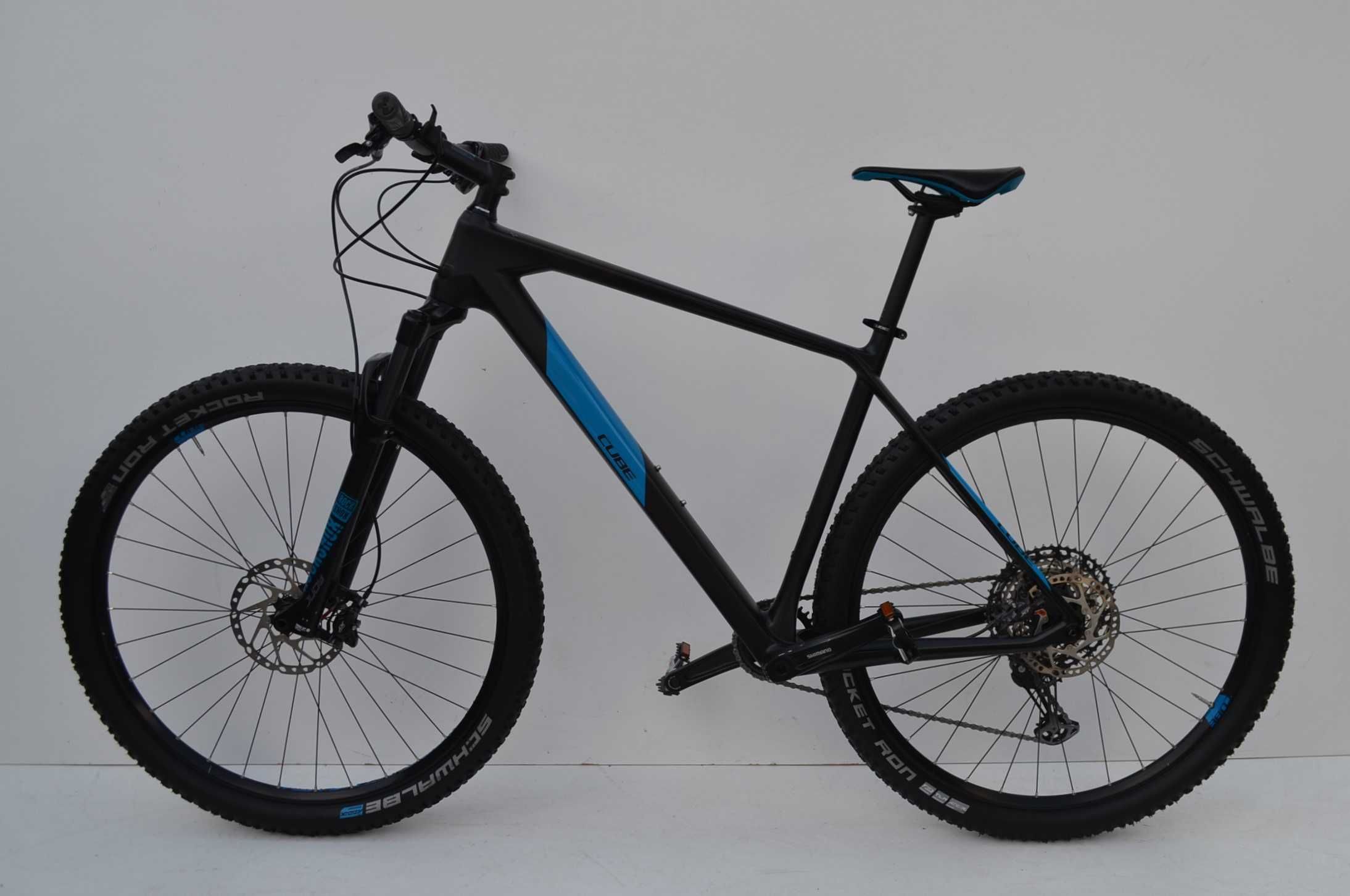 MTB Cube Recation pro c:62 carbon 1 x12 xt rock shox koła 29 stan bdb