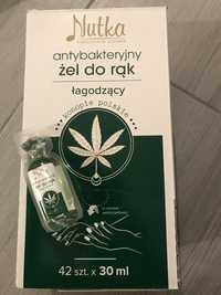 Nutka antybakteryjny zel do rak 30 ml dezynfekcja plyn dezynfekcyjny