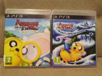 Zestaw 2 gier ps3 Adventure Time Finn & Jake Investigations The secret