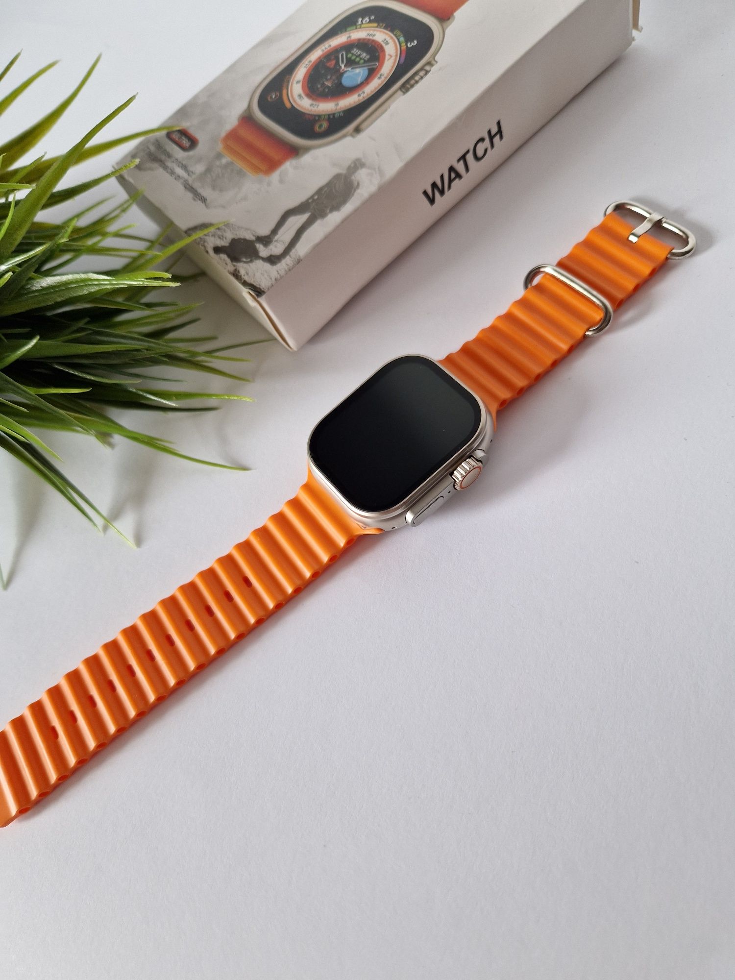 Smartwatch ultra 2 max, komplet w pełnym zestawie 49mm