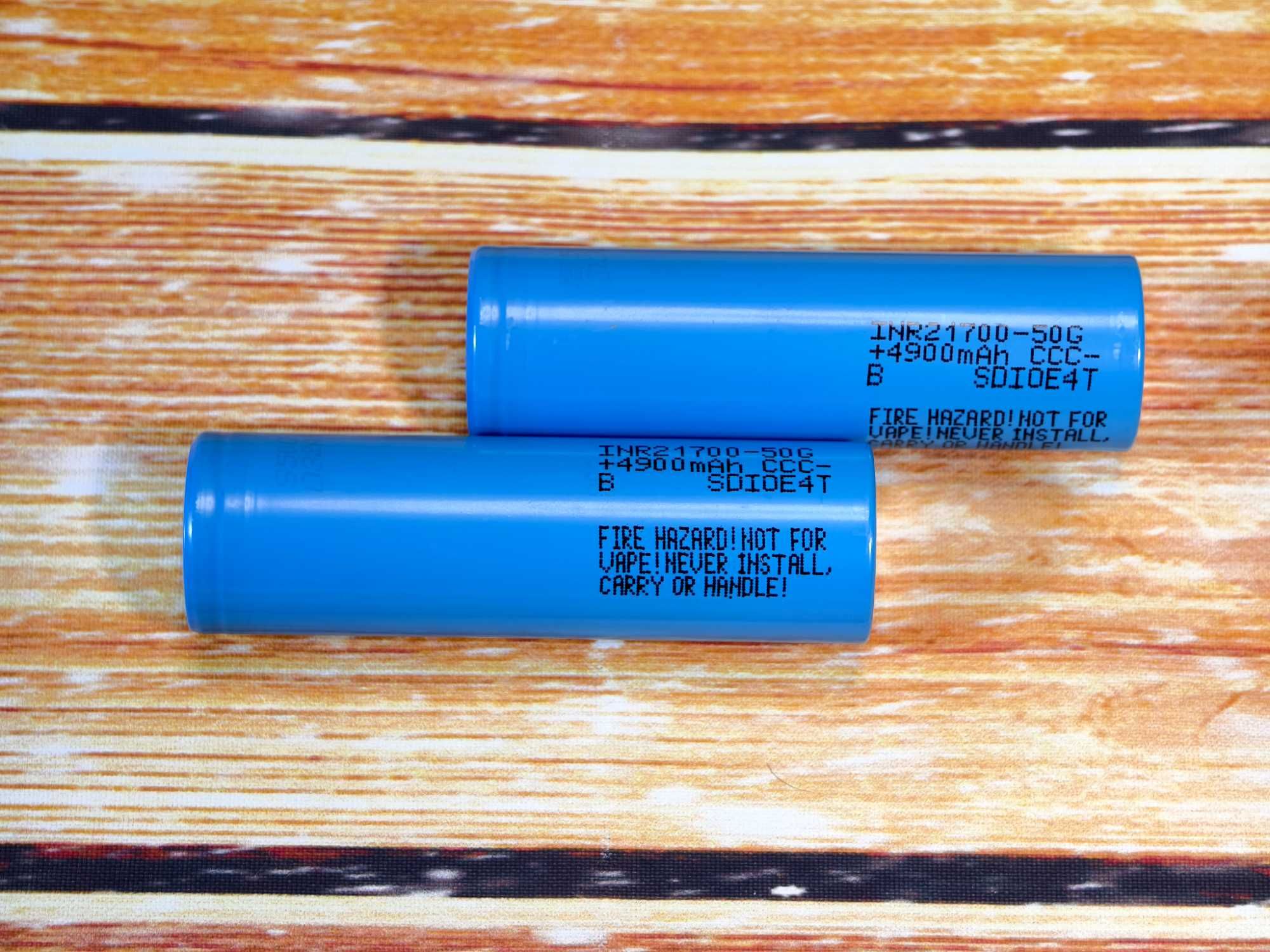 Акумулятор 21700 Molicel P42A P45B Lishen 2170LA Samsung BAK Sofirn