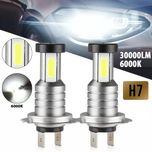 Lampadas LED H7 para automóvel ou moto de alto brilho 30000lm
