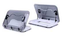 Claraboia Carbest 12V 450x400 - 700×500 mm - Acrílico Fumado Com LED
