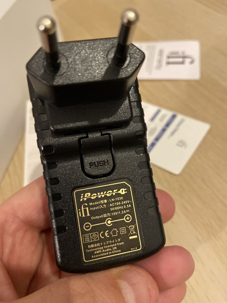 Przedwzmacniacz gramofonowy IFI 2 mm/mc