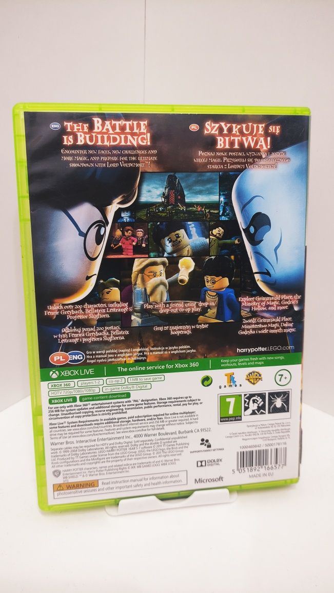 Xbox 360 Harry Potter LEGO PL wersja