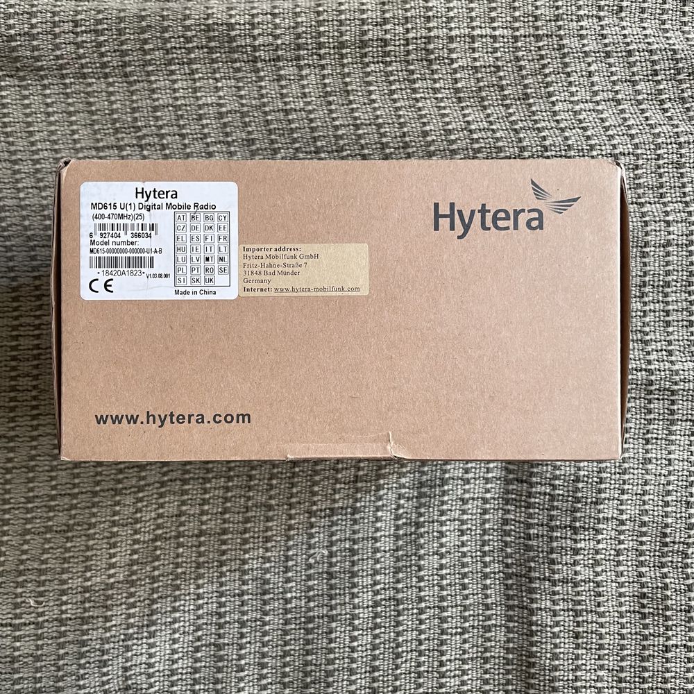 Hytera MD615 UHF Автомобильная цифровая радиостанция 25 Вт 400-470 МГц