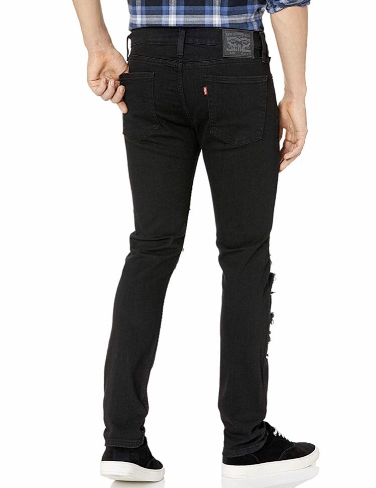 33/34 Levis 510 511 nudie рваные черные skinny узкие 33 34