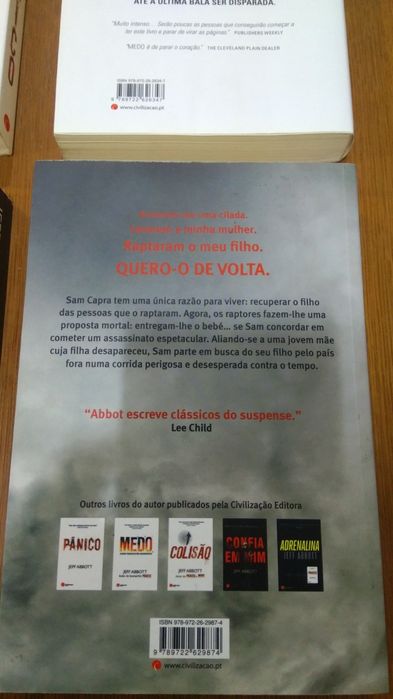 Jeff Abbott - vários livros