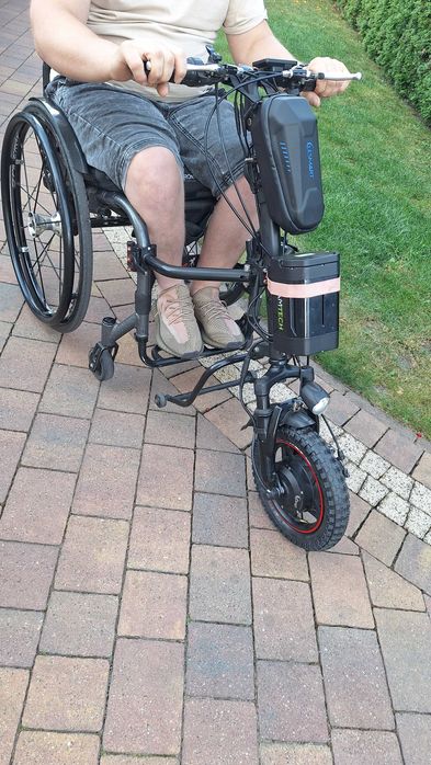 Przystawka elektryczna DAMTECH do wózka inwalidzkiego