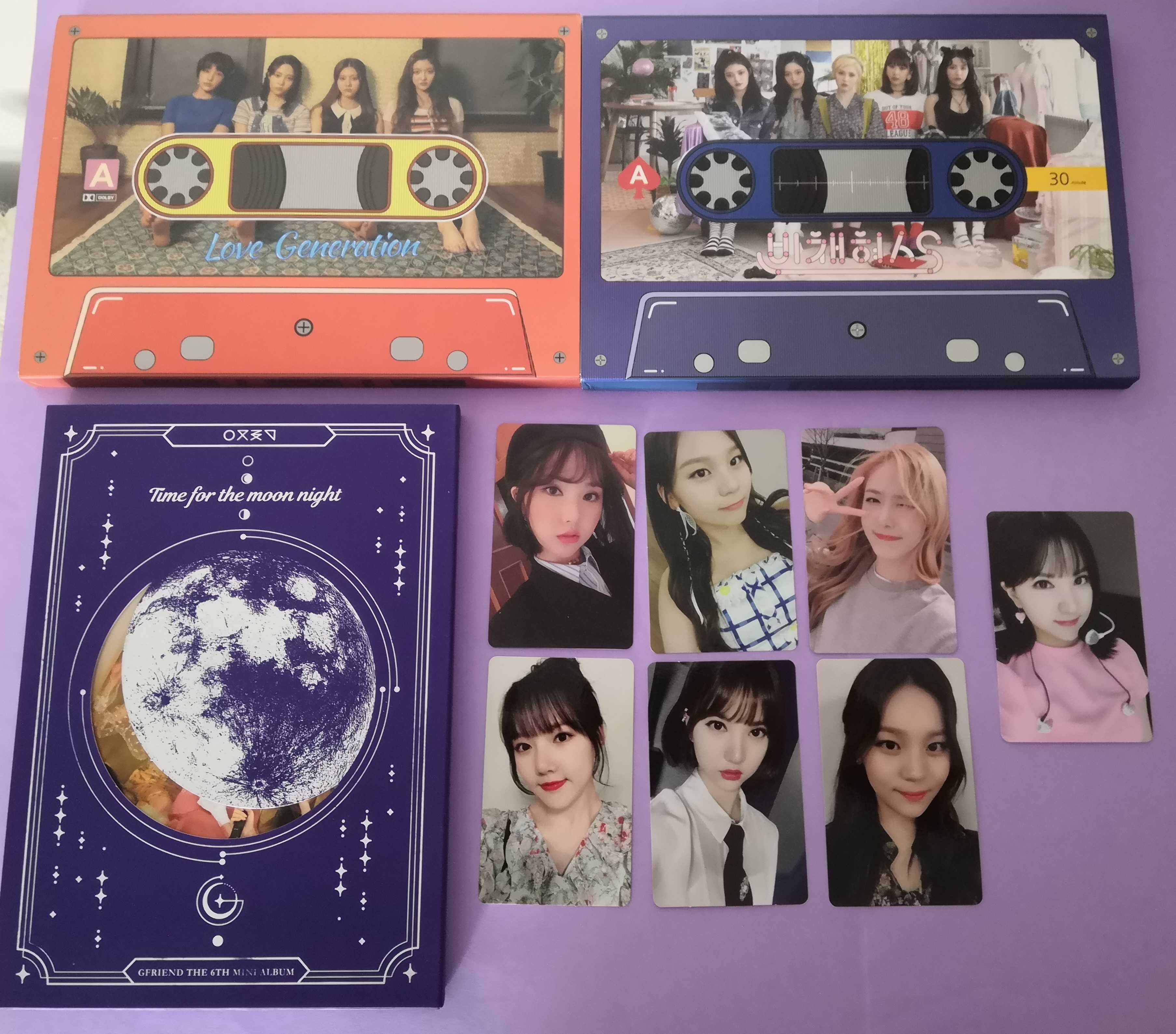 Oh My girl/G-Friend /AOA /ELRIS / DIA K-pop Álbuns/Photocards Oficiais