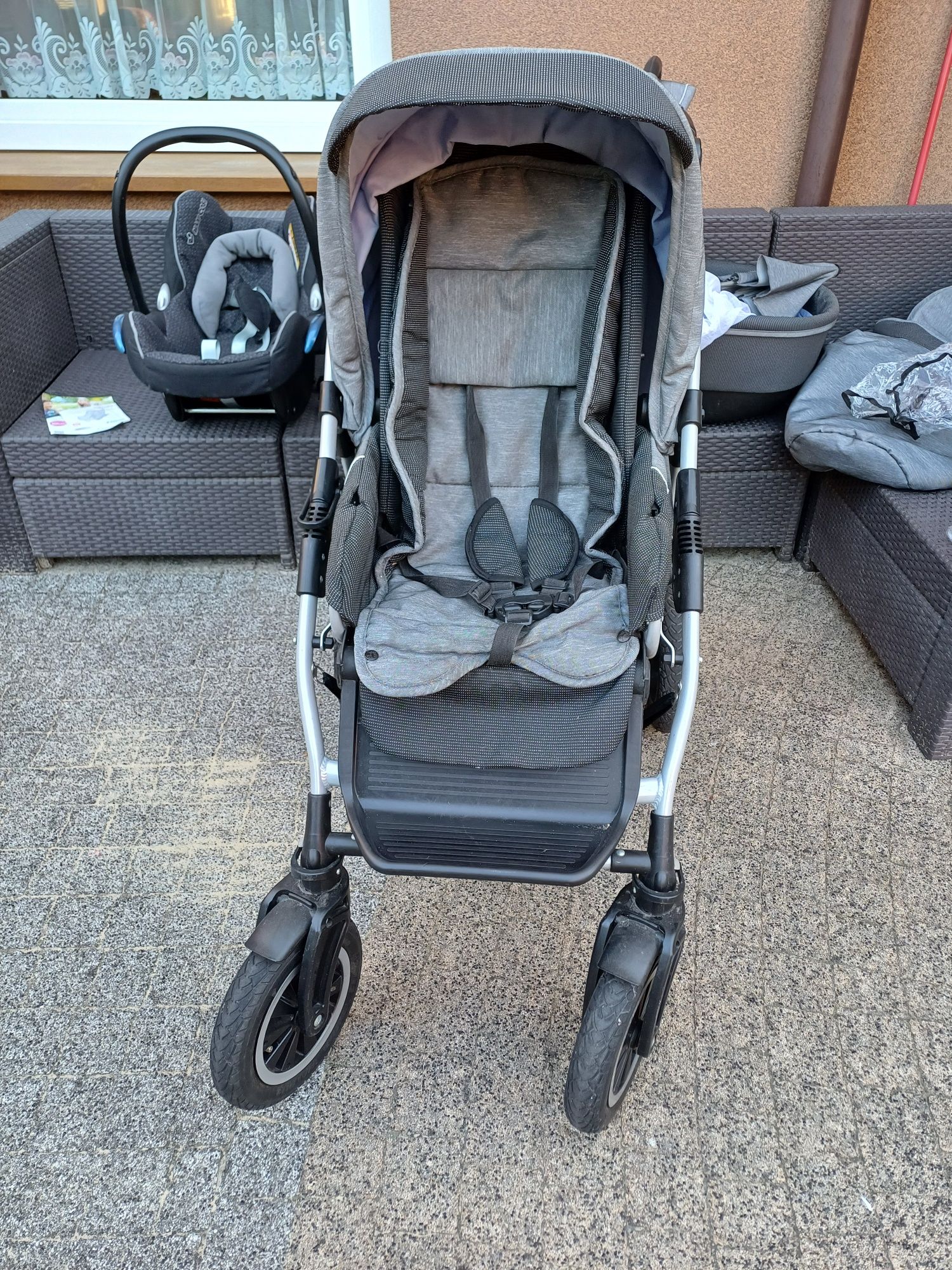 Wózek 3w1 Jedo Fyn szary