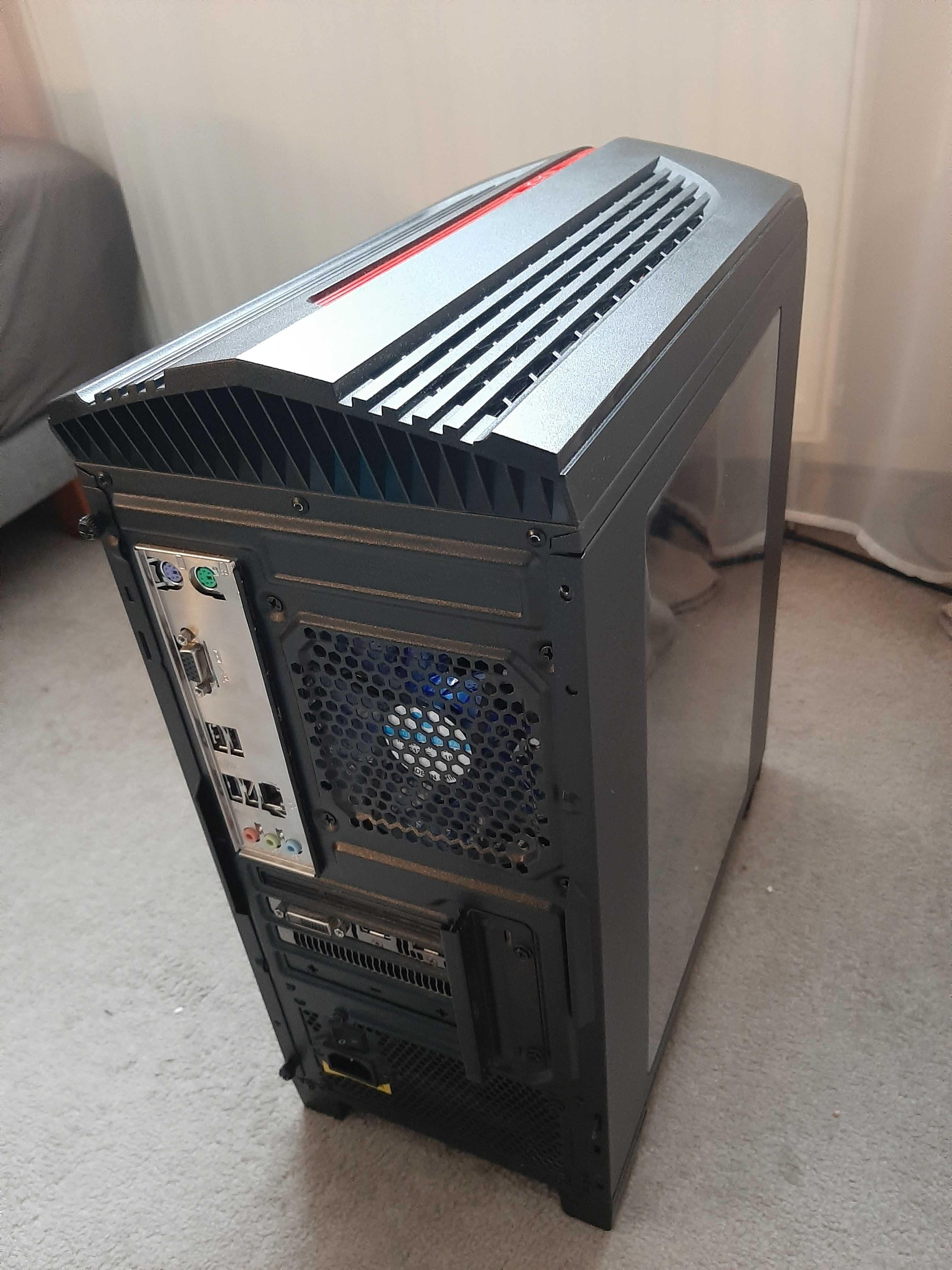Komputer stacjonarny, idealny do gier, GeForce GTX1050Ti, LED, 1000GB