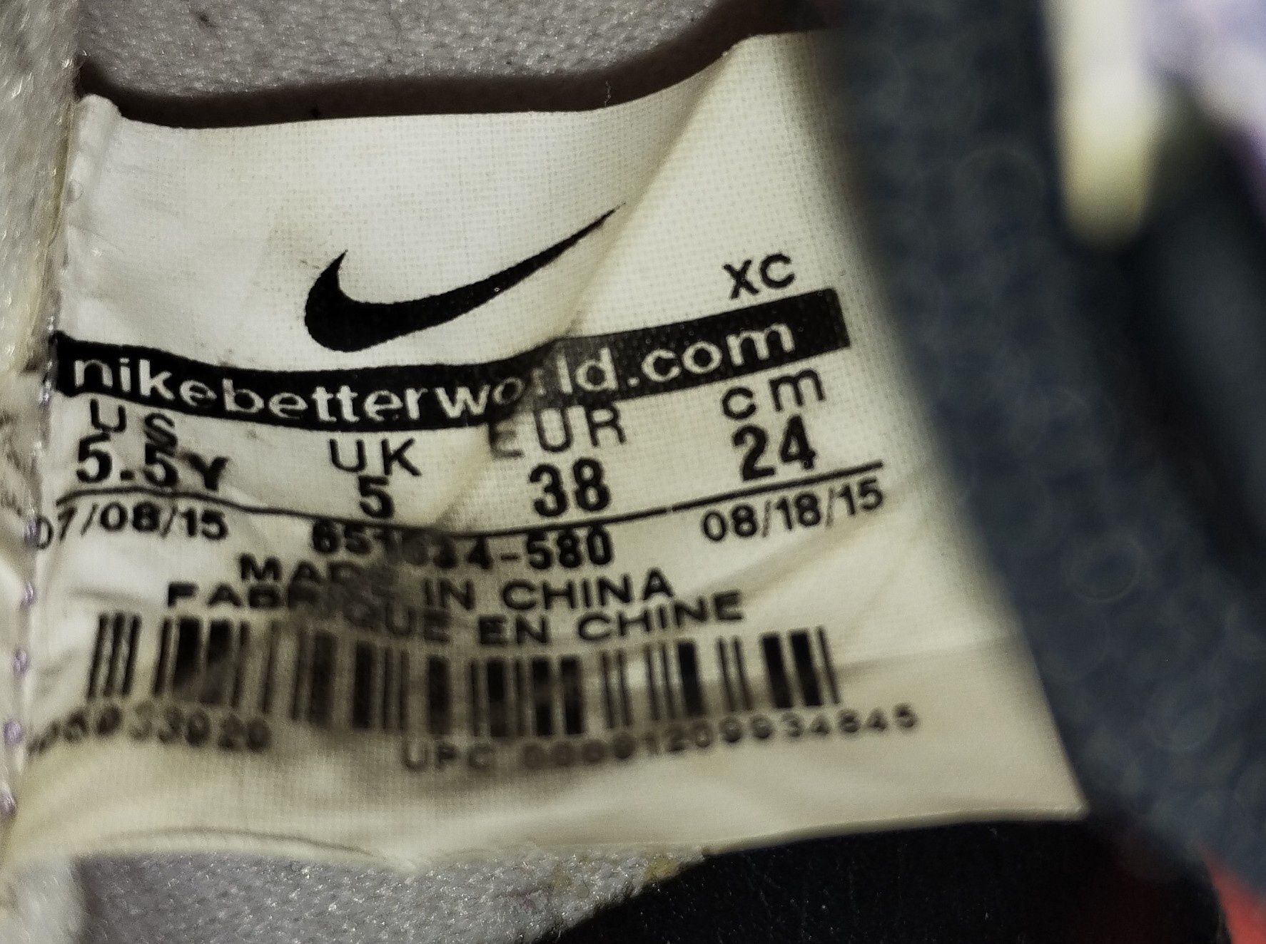Buty korki piłkarskie 38 Nike Mercurial Victory FG