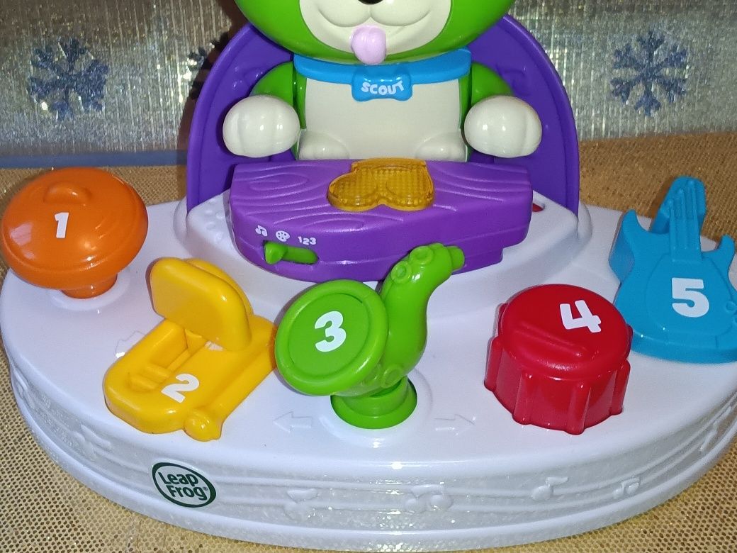 Leapfrog język angielski piano-pup Scout rock i ucz od 6m